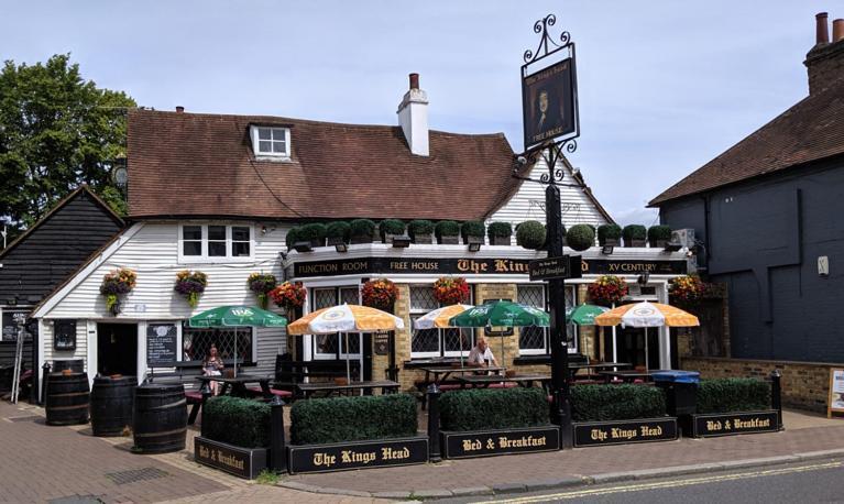 Hotel The Kings Head Bexley Exteriér fotografie